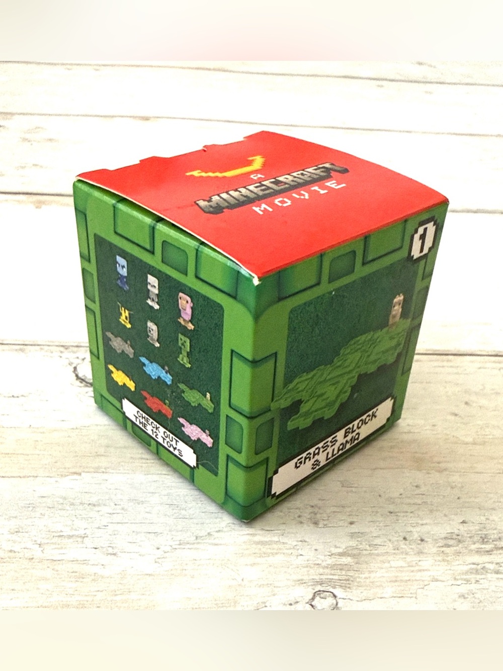 A Minecraft Movie Mcdonald’s Mini Figure Collectible Kids Meal Toy